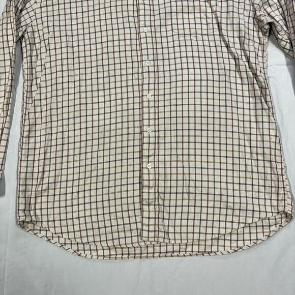 Stetson Western Button Down Shirt Men's XXL Brown Striped Vintage Cowboy Rancher - Picture 4 of 8